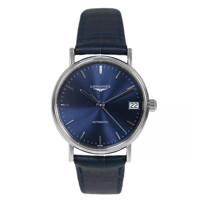 Longines Pre-owned Longines Presence Automatic Blue Dial Ladies