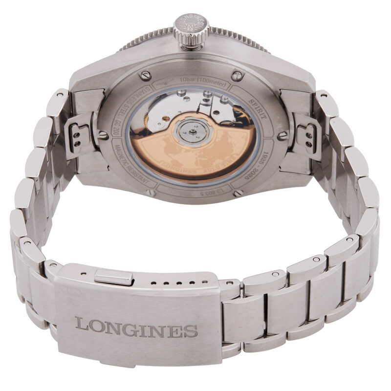 Longines Pre-owned Longines Spirit Zulu Time 1925 Automatic Black