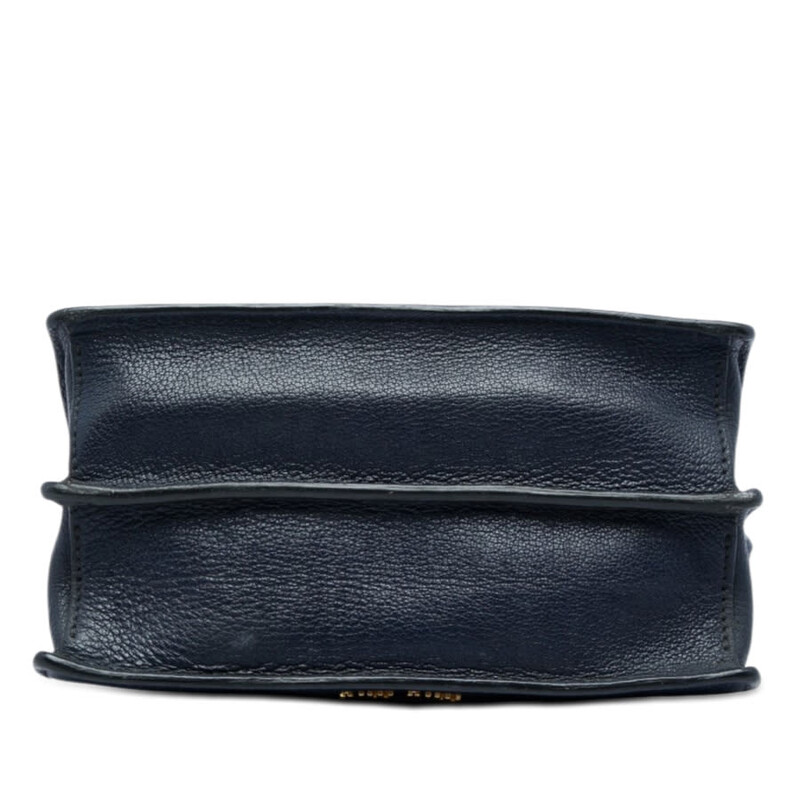 Miu Miu Pre-owned Miu Miu Goatskin Madras Crossbody Ladies