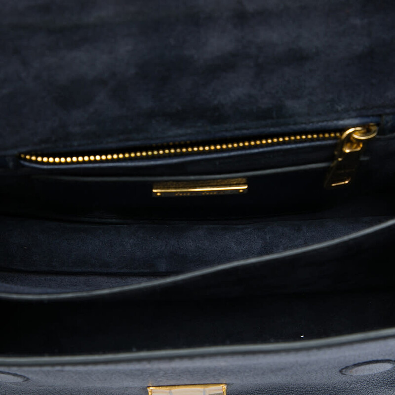 Miu Miu Pre-owned Miu Miu Goatskin Madras Crossbody Ladies