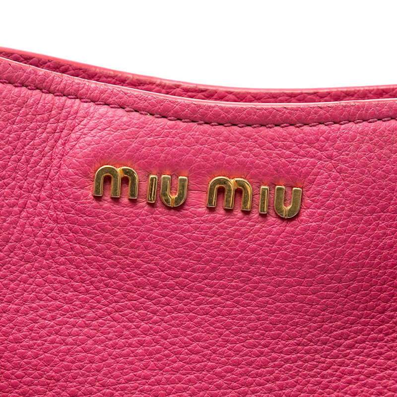 【Miu♡】 Miu Miu Pre-owned Miu Miu Vitello Phenix Satchel Ladies