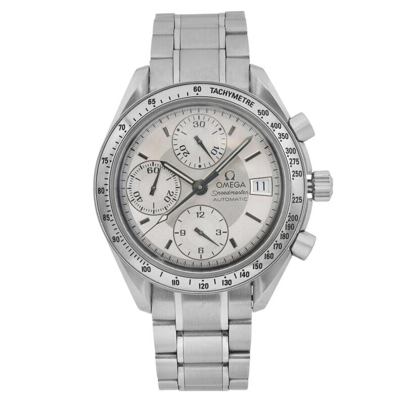 Omega Pre-owned Omega Speedmaster Chronograph Automatic Silver