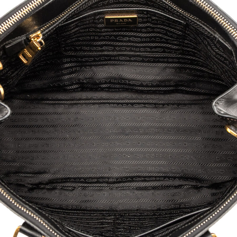 Prada Pre-owned Prada Medium Saffiano Lux Galleria Double Zip