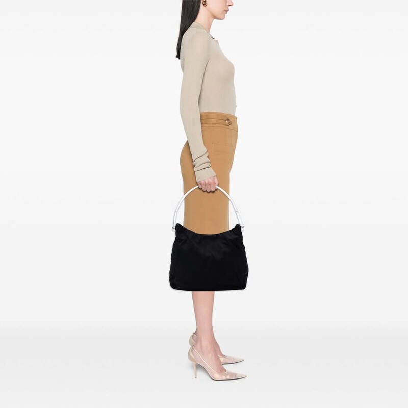 Prada Pre-owned Prada Tessuto Acrylic Handle Bag Ladies