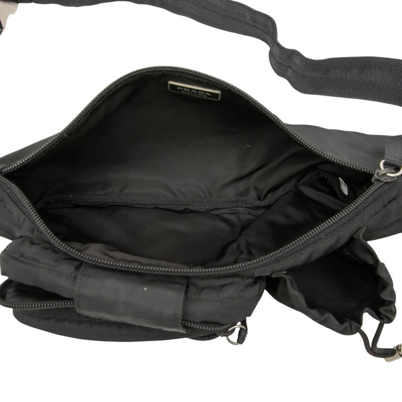 Prada Pre-owned Prada Tessuto Multi Pocket Belt Bag Unisex