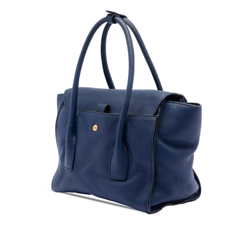 Prada Pre-owned Prada Vitello Daino Sound Lock Satchel Ladies Prada Pre-owned Prada Vitello Daino Sound Lock Satchel Ladies