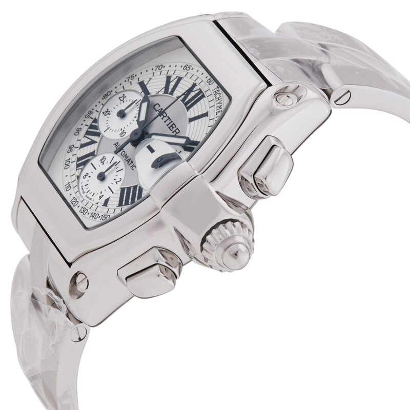 Cartier Roadster Travel Clock Quartz White Dial Table Cartier Table Clock | eBay main image 3