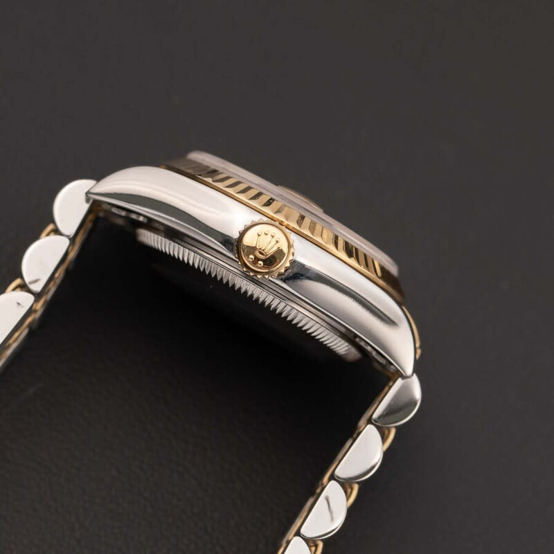 Rolex Pre-owned Rolex Datejust Automatic Chronometer Champagne Dial ...