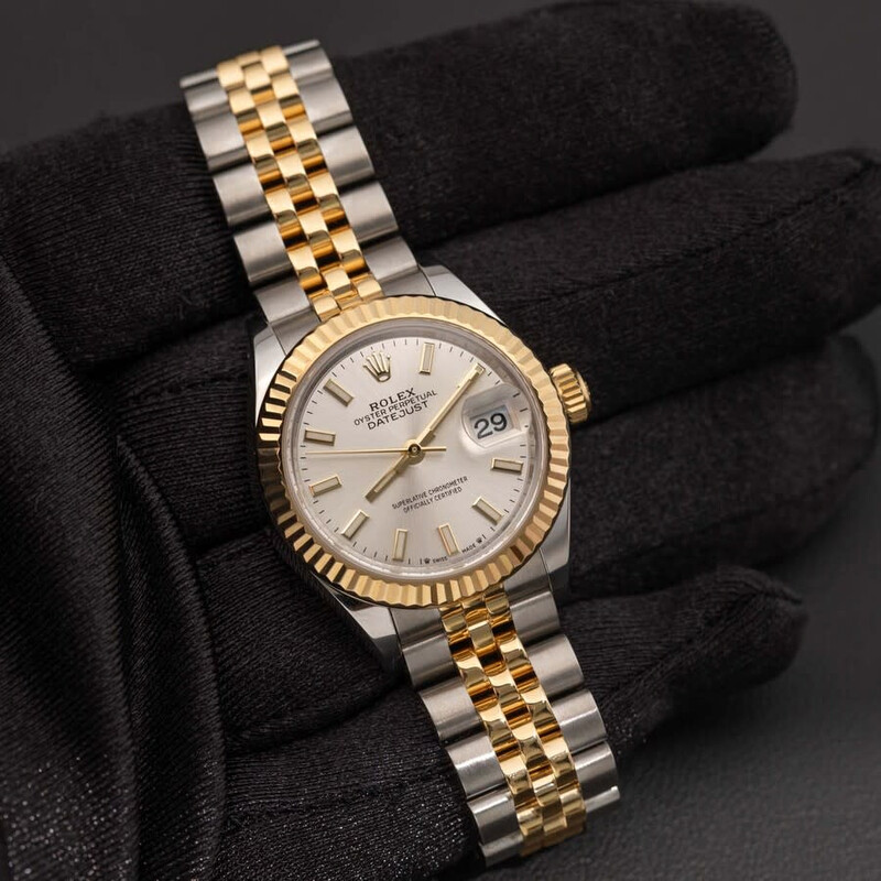 Rolex Pre-owned Rolex Datejust Automatic Chronometer Silver Dial