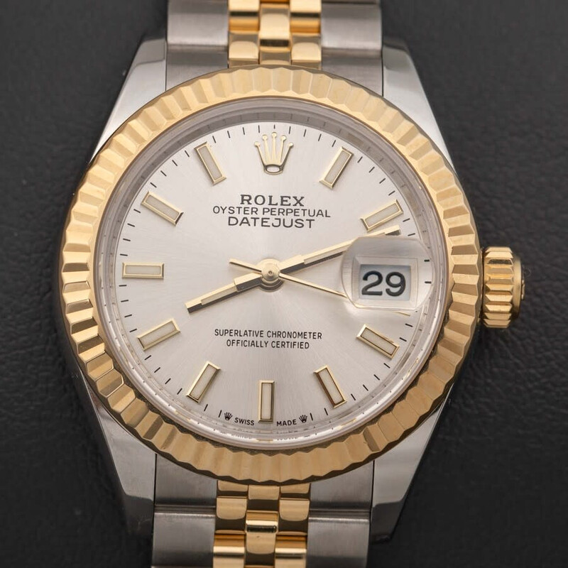 Rolex Pre-owned Rolex Datejust Automatic Chronometer Silver Dial