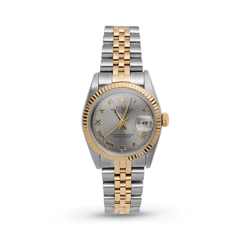 Rolex Pre-owned Rolex Datejust Automatic Chronometer Silver Dial