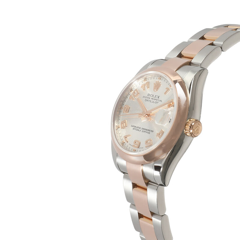 Rolex Pre-owned Rolex Datejust Automatic Chronometer Silver Dial Unisex ...