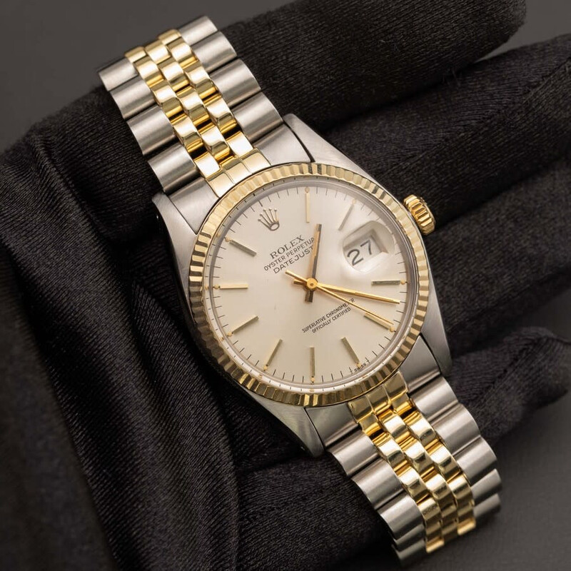 Rolex Pre-owned Rolex Datejust Automatic Chronometer White Dial