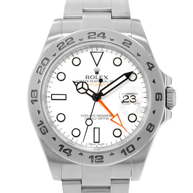 Rolex Pre-owned Rolex Explorer II GMT Automatic Chronometer White