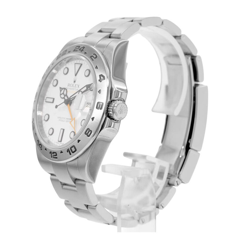 Rolex Pre-owned Rolex Explorer II GMT Automatic Chronometer White