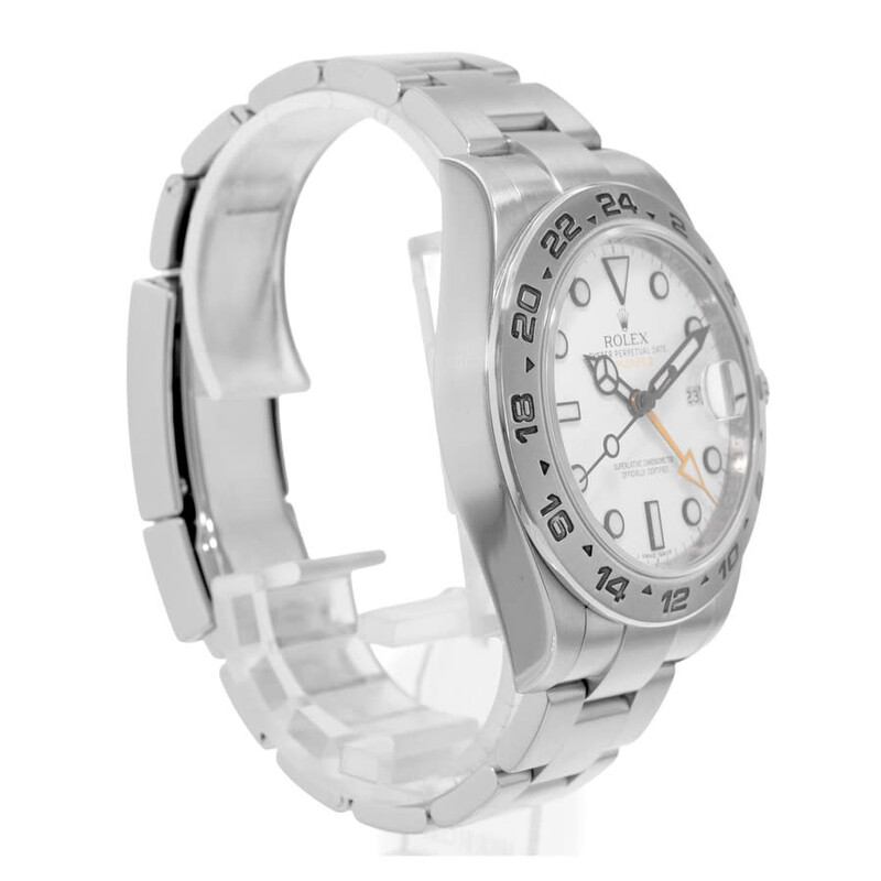 Rolex Pre-owned Rolex Explorer II GMT Automatic Chronometer White