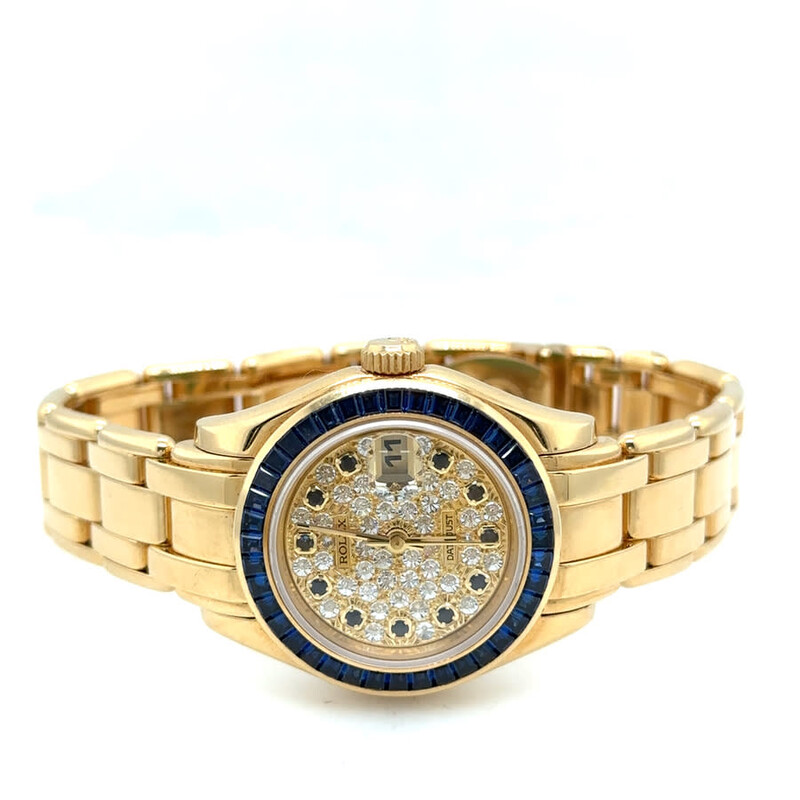 Rolex Pre-owned Rolex Pearlmaster Automatic Diamond Ladies Watch 69308 ...