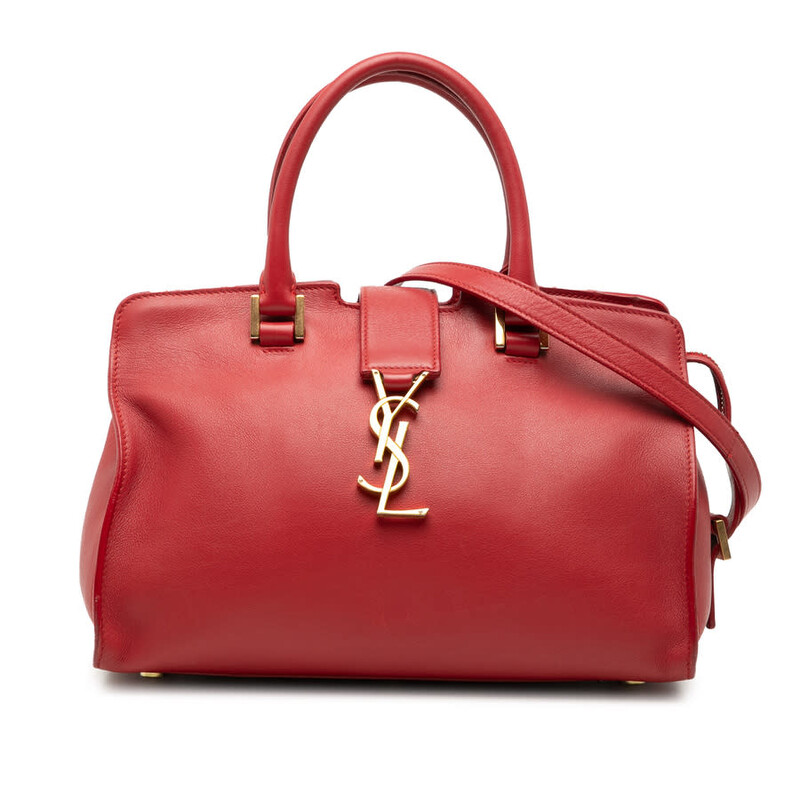 SAINT LAURENT ベイビーカバス Saint Laurent Pre-owned Saint Laurent Baby Leather Monogram