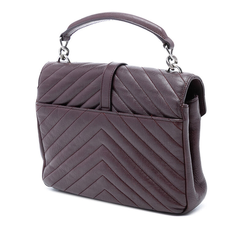 Saint Laurent Pre-owned Saint Laurent Medium Quilted Chevron