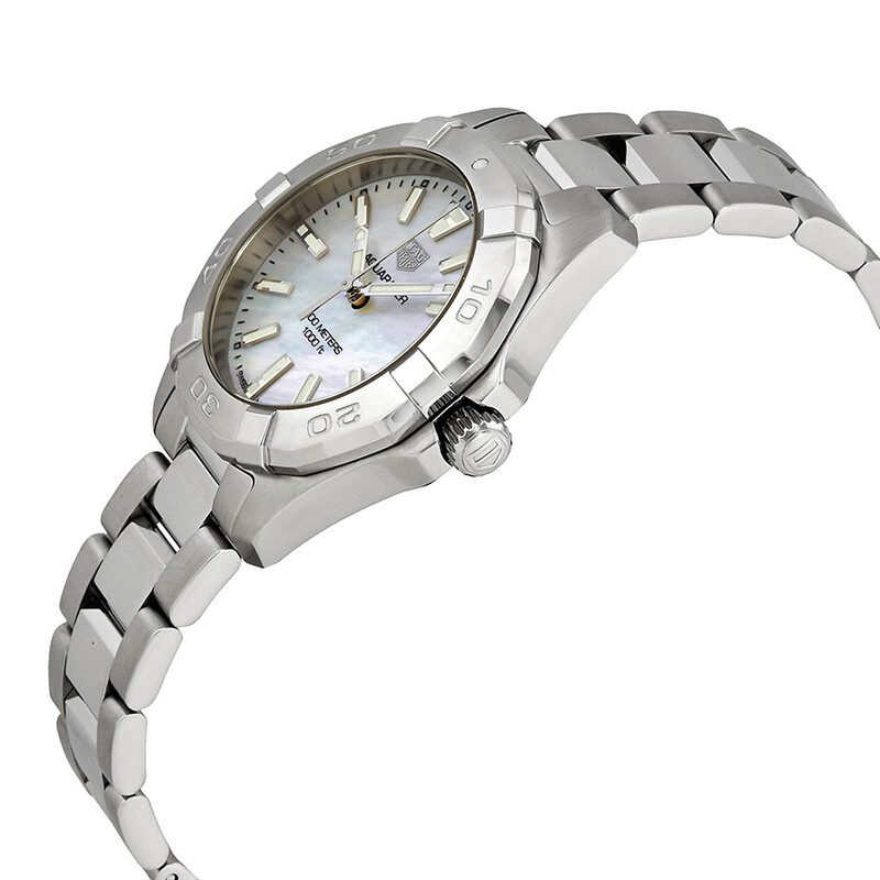 Tag Heuer Women\'s Watch WBD1311 Aquaracer Swiss Quartz Mother of Pearl Dial 32mm Tag Heuer Women main image 2