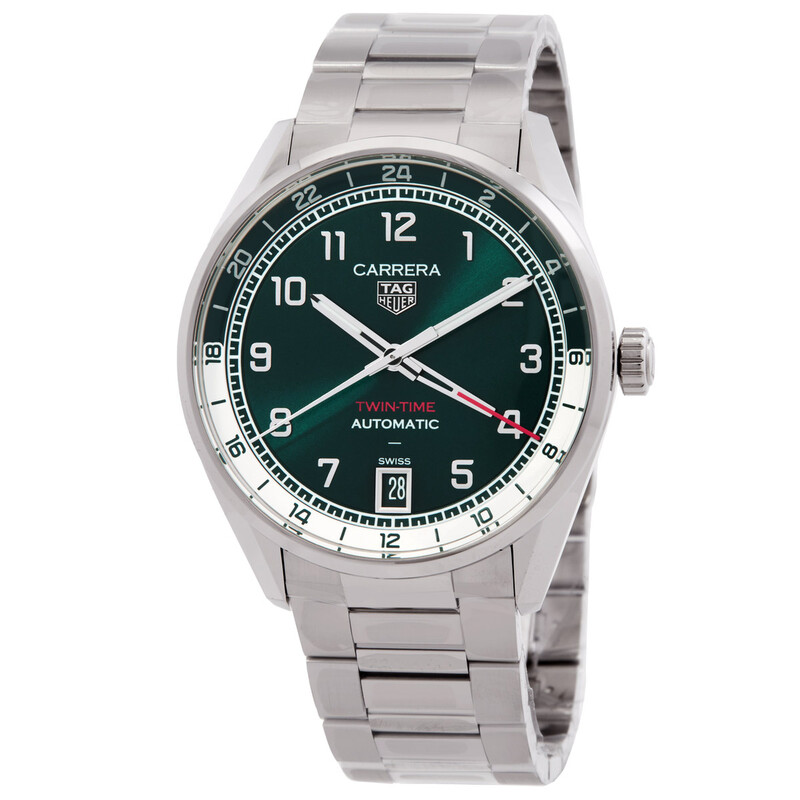 TAG Heuer CARRERA Automatic 腕時計　【ジャンク品】 Tag Heuer Pre-owned Tag Heuer Carrera Automatic Green Dial Men's