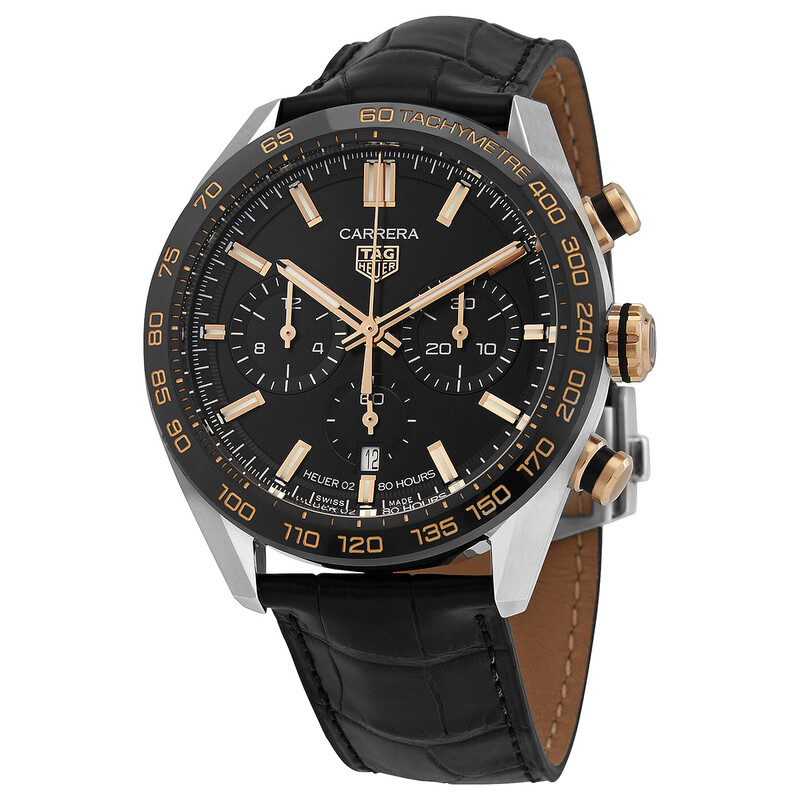 Tag Heuer Pre-owned Tag Heuer Chronograph Automatic Black Dial