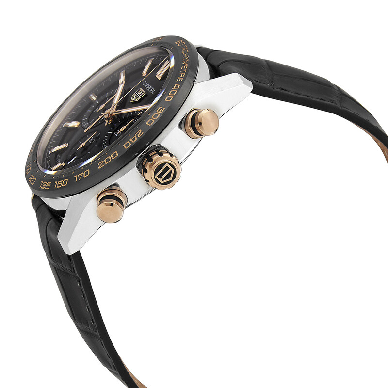 Tag Heuer Pre-owned Tag Heuer Chronograph Automatic Black Dial
