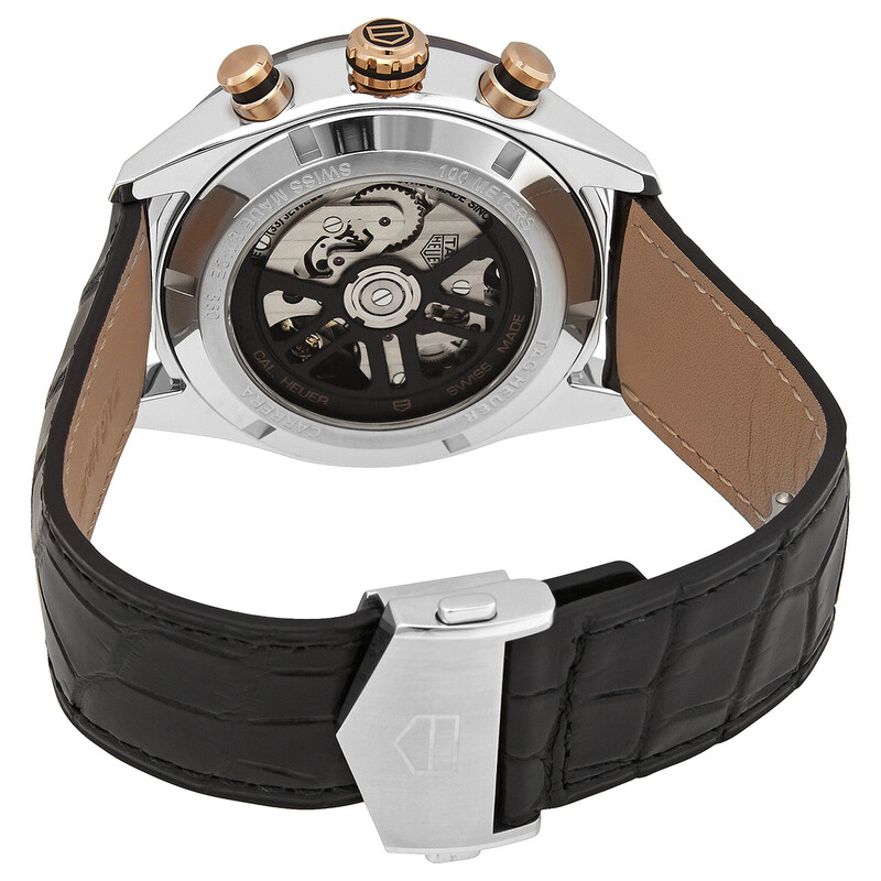 Tag Heuer Pre-owned Tag Heuer Chronograph Automatic Black Dial