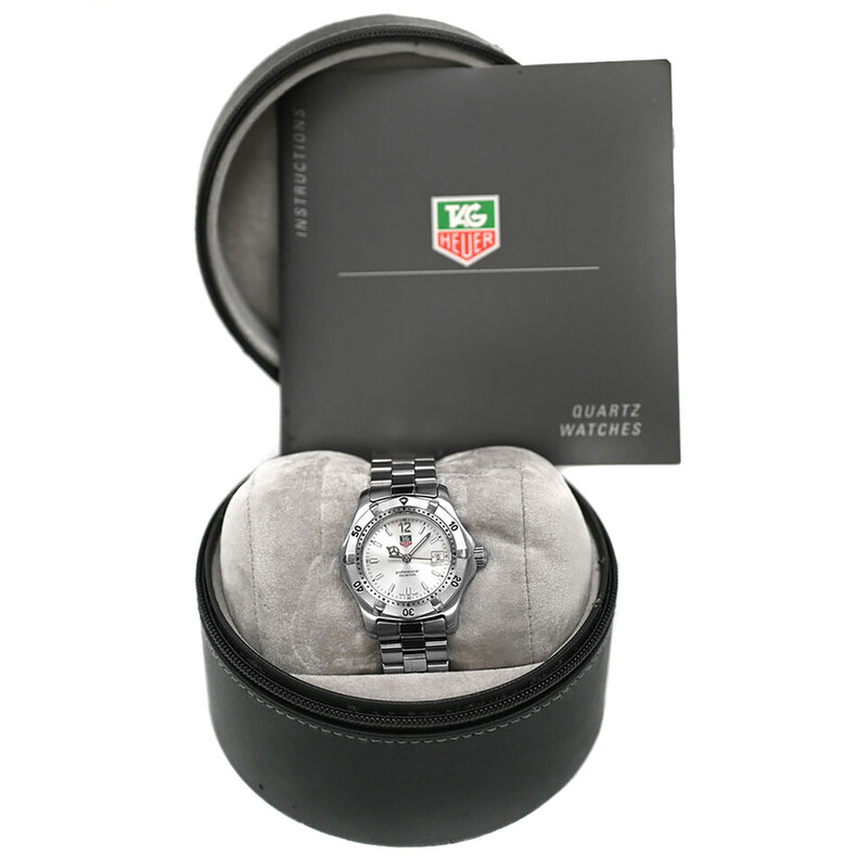 Tag Heuer Pre-owned Tag Heuer Professional 2000 Quartz Silver Dial