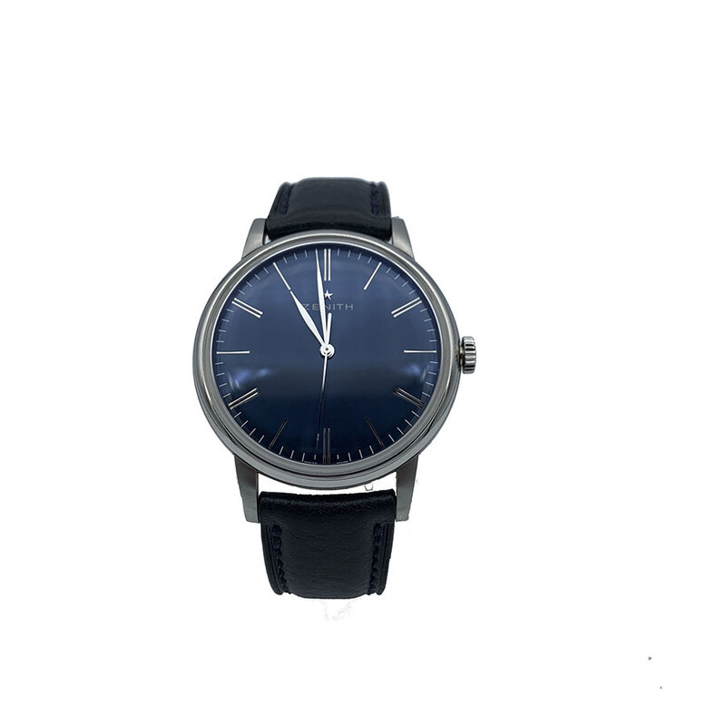 Zenith Pre-owned Zenith Elite 6150 Automatic Blue Dial Men's Watch