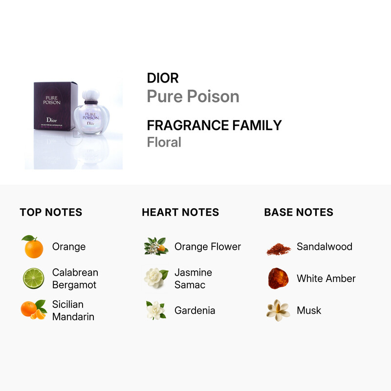 Dior Pure Poison / Christian Dior EDP Spray 1.7 oz (w