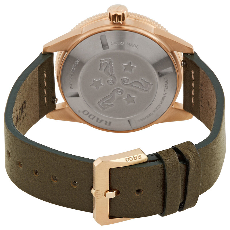 Rado Captain Cook Automatic Green Dial Men's Watch R32504315