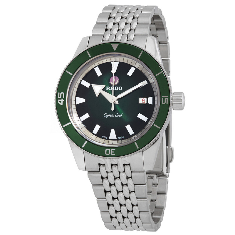 Rado Captain Cook Automatic Green Dial Men's Watch R32505318