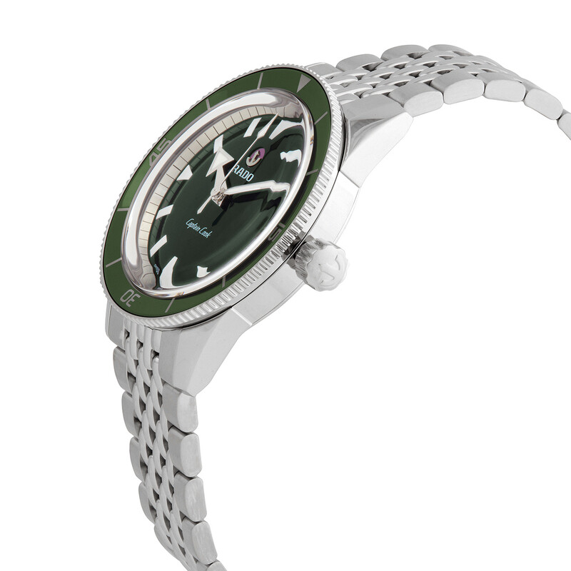 Rado Captain Cook Automatic Green Dial Men's Watch R32505318