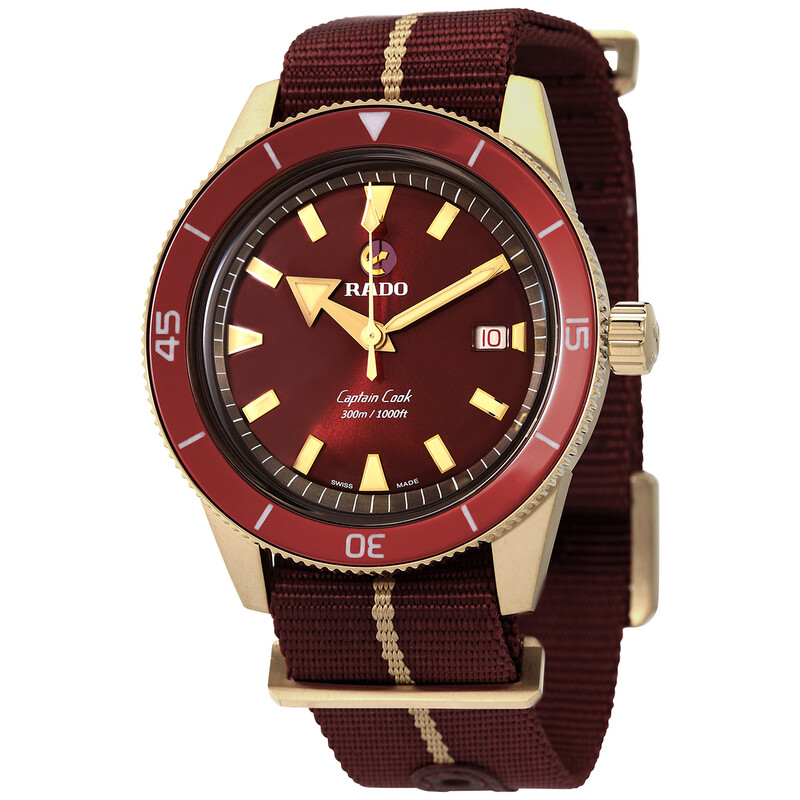 Rado Captain Cook Automatic Red Dial Men's Watch R32504407