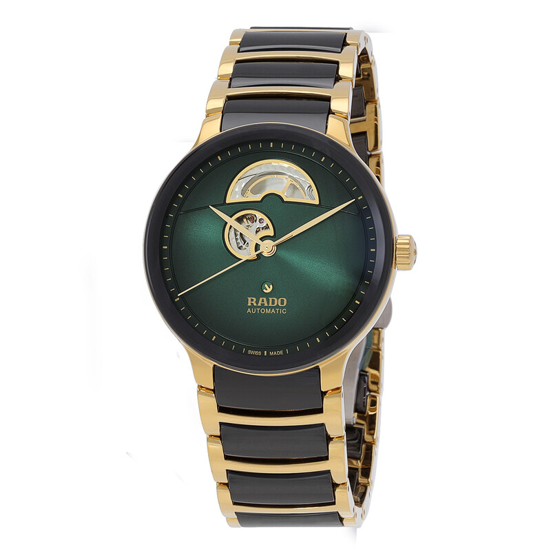 Rado Centrix Automatic Green Dial Two-Tone Unisex Watch R30008302