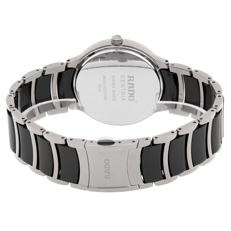 17 45-350243-04 [Y] (2) RADO DIASTAR ラドー ダイヤスター 黒文字盤