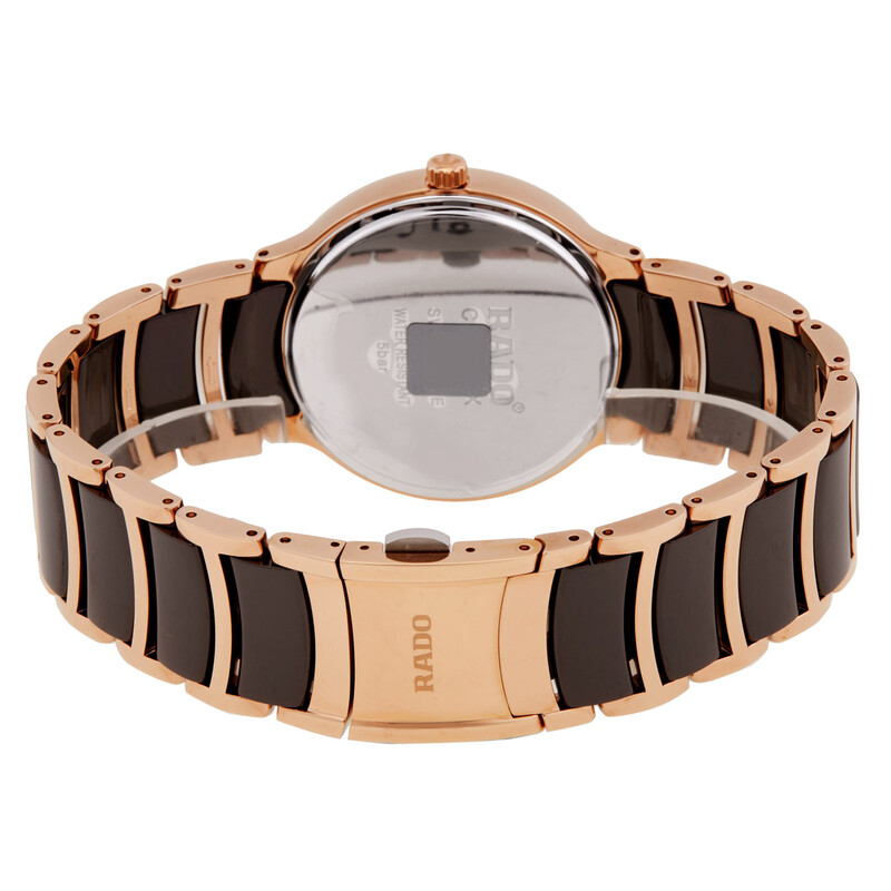 Rado Centrix Diamonds Quartz Brown Dial Unisex Watch R30023732