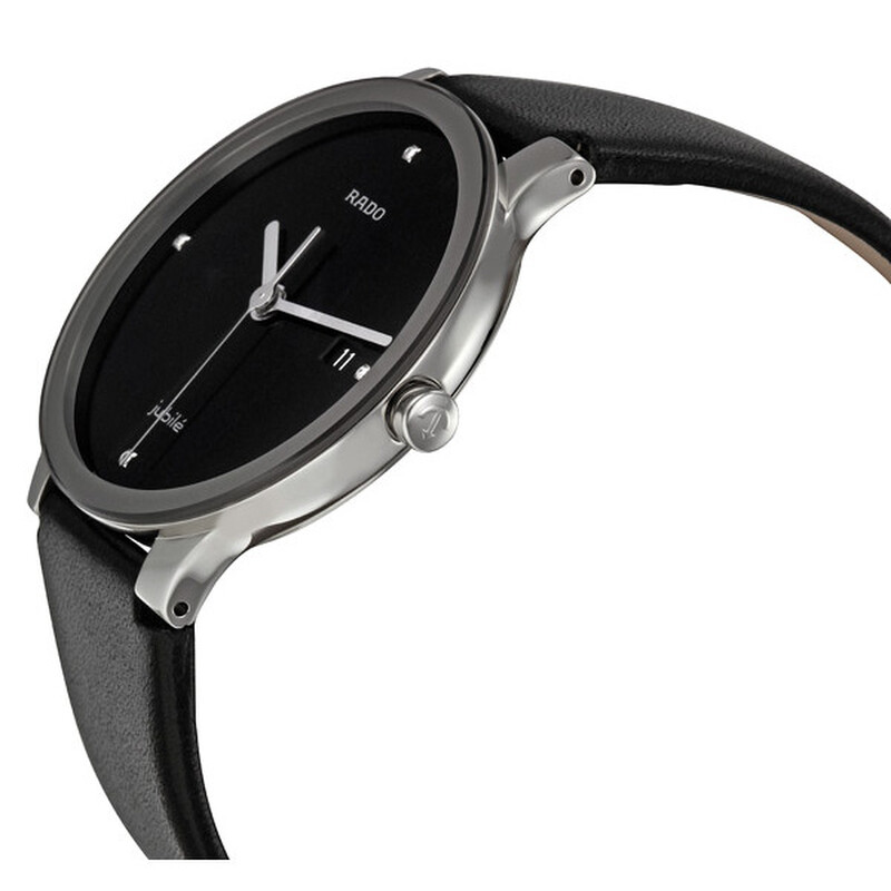 Rado Centrix Jubile Black Dial Ladies Watch R30927715 845960022934