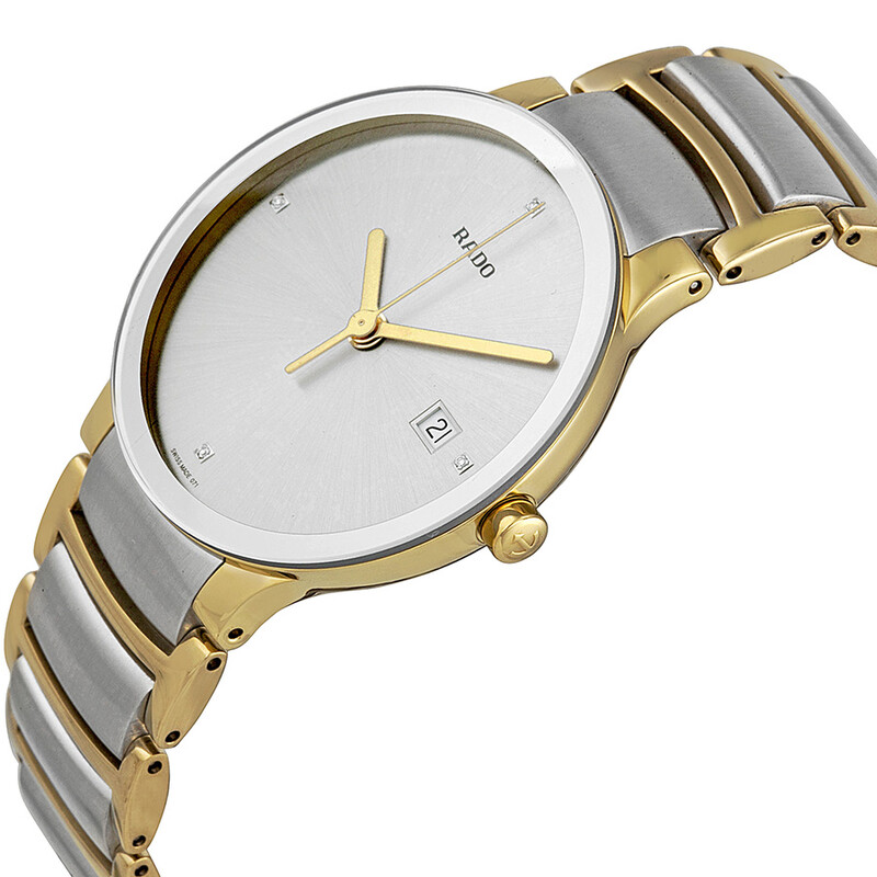 Rado Centrix Jubile Silver Dial Two-tone Men's Watch R30931713