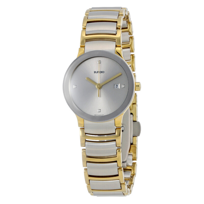 Rado Centrix Silver Dial Two-tone Ladies Watch R30932713  display picture 1