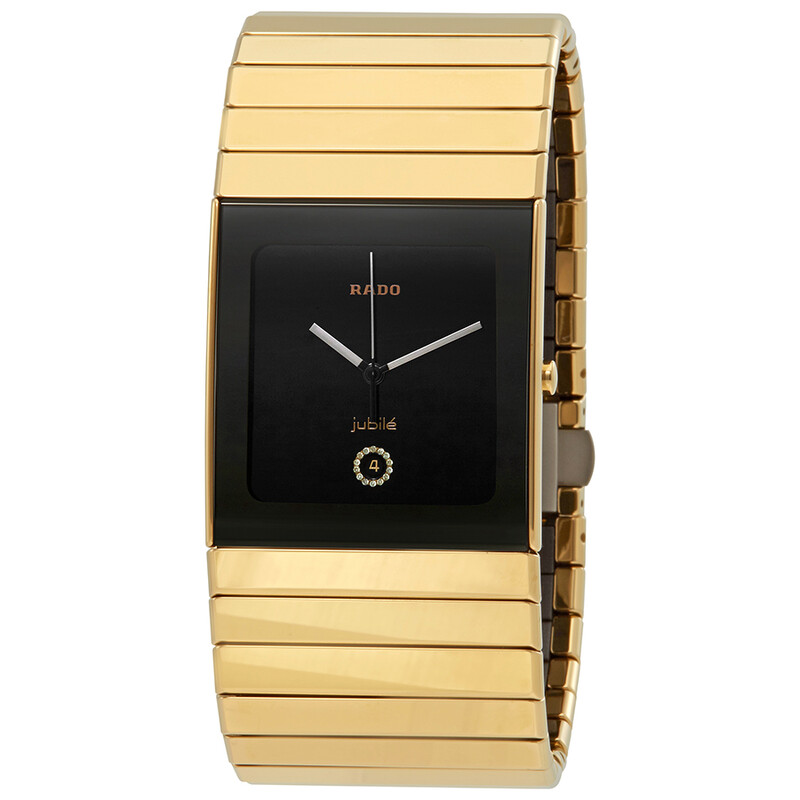Rado Ceramica XL Black Dial Men's Watch R21892702 - Watches