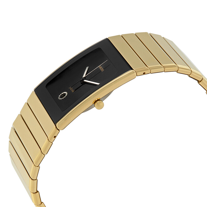Rado Ceramica XL Black Dial Men's Watch R21892702 - Watches