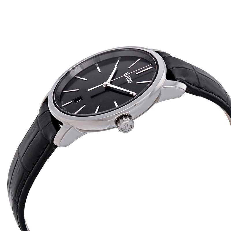 Rado Diamaster XL Black Dial Men's Watch R14072175 7612819047331