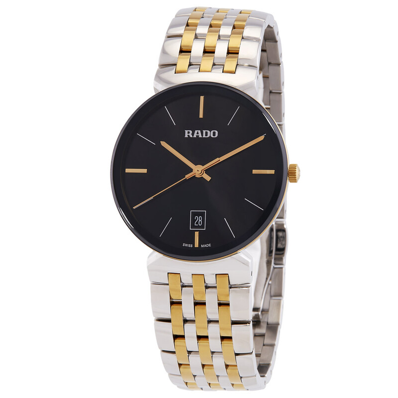 時計 RADO Florence Black Dial Combi Rado Florence Quartz Black Dial Unisex Watch R48912153 - Watches