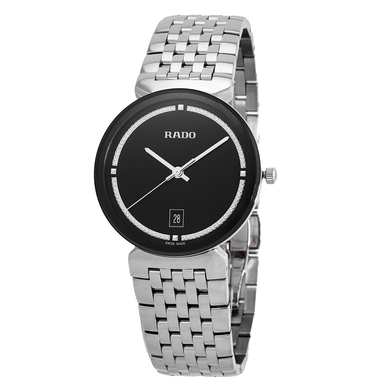 Rado Florence Quartz Black Dial Unisex Watch R48912163 - Watches