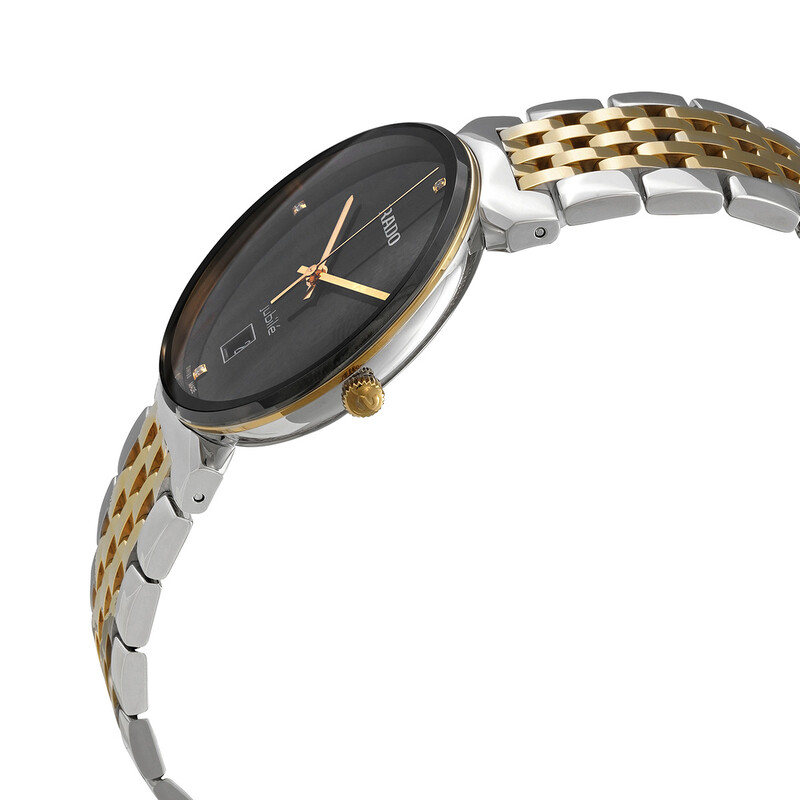 Rado Florence Quartz Diamond Black Dial Unisex Watch R48912703