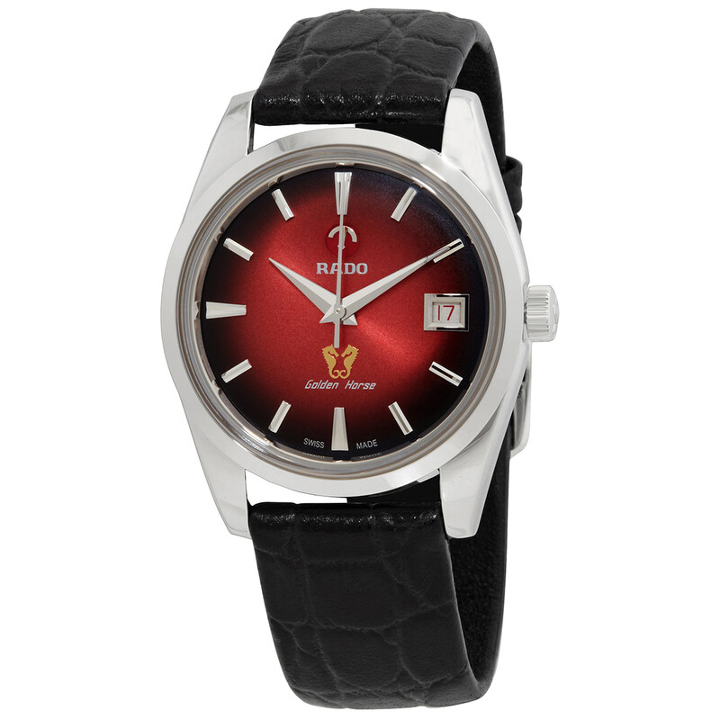 Rado Golden Horse Limited Edition Automatic Red Dial Unisex Watch