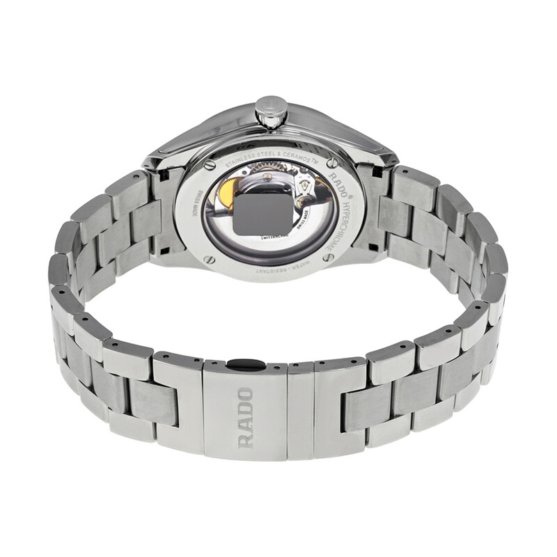 Rado R32115153 Rado Hyperchrome Automatic Blue Dial Steel and Ceramic Men's Watch ...