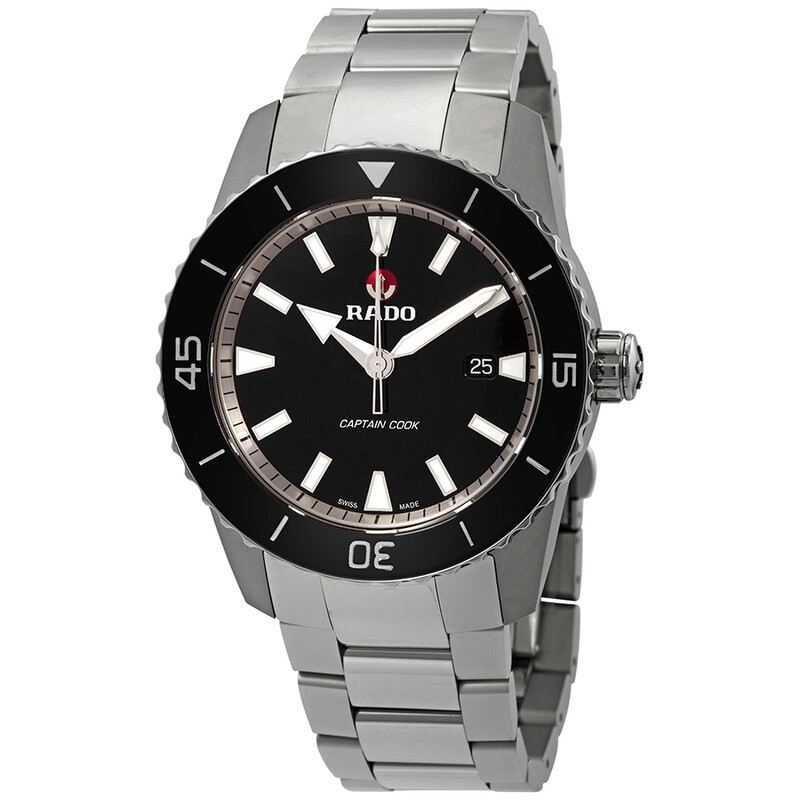 Rado HyperChrome Captain Cook Automatic Black Dial Men's Watch